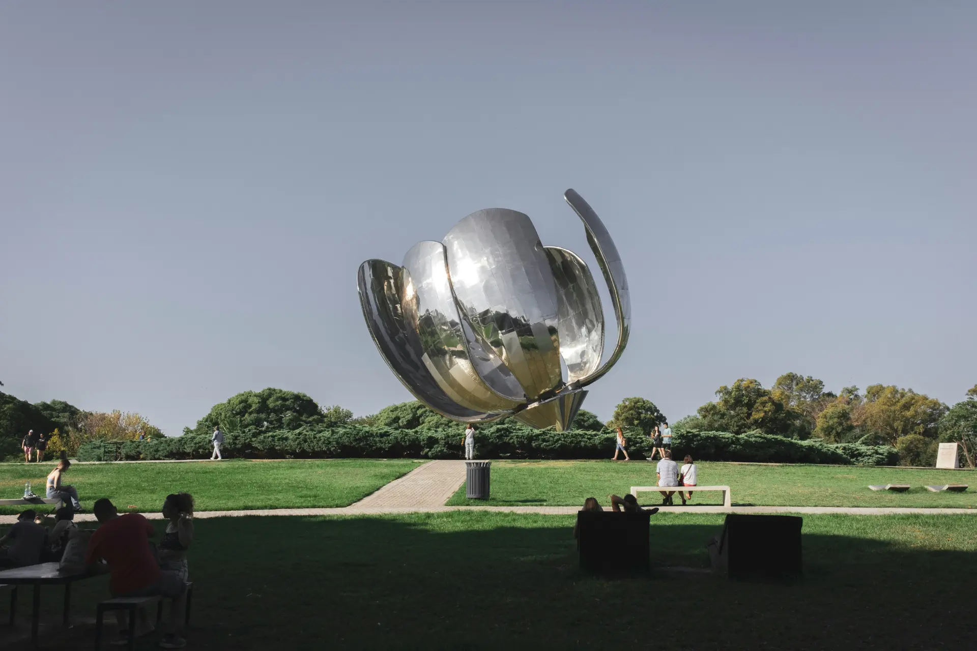 Piquenique Floralis Generica